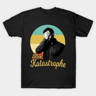 Alter Katastrophe vintage Retro lustiger Spruch T-Shirt